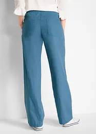 Leinen-Hose mit weitem Bein, bonprix