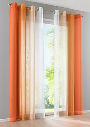 Gardinen aus leichtem Voile, auch in extralang (2er Pack), bonprix