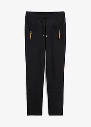Pantalon à taille élastiquée en jersey milano confortable, bonprix