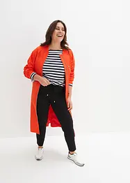 Pantalon à taille élastiquée en jersey milano confortable, bonprix