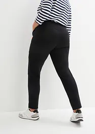 Pantalon à taille élastiquée en jersey milano confortable, bonprix