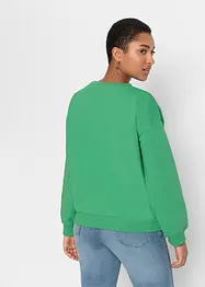 Oversize-Sweatshirt aus weichem Baumwoll-Mix, bonprix