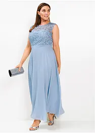 Maxikleid mit Spitze, bonprix