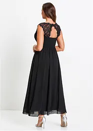 Robe longue avec dentelle, bonprix