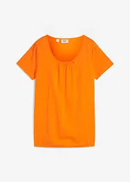Shirt aus reiner Baumwolle, Kurzarm, bonprix