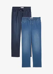 Jeans jogger, coupe droite, bonprix