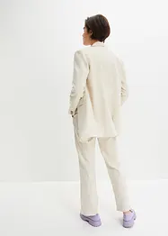 Longblazer aus Leinen-Viskose-Mix, bonprix