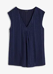 Top en broderie anglaise, bonprix