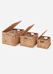 Lot de 3 de paniers, bonprix