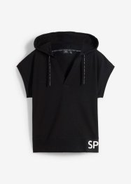 Sport-Shirt mit Kapuze, Oversize, bpc bonprix collection