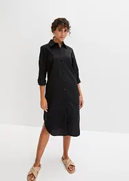 Robe-chemise en popeline de coton, bonprix