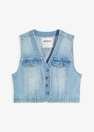 Gilet sans manches en jean extensible, bonprix