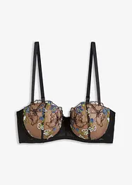 Soutien-gorge balconnet à armatures orné de broderies, BODYFLIRT