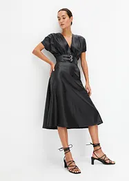 Lederimitat-Kleid, bonprix