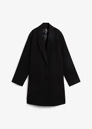 Manteau court à col en maille, bonprix