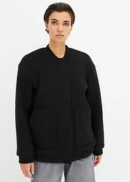 Blouson aspect laine, bonprix