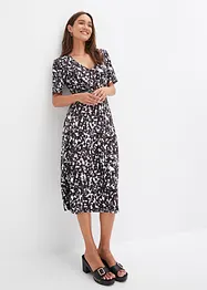 Midi-Kleid mit Gürtel, bonprix