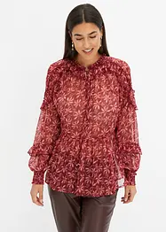 Chiffonbluse mit Rüschen, bpc selection