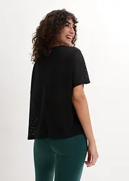 Sport-Top mit Mesh-Shirt (2-tlg. Set), bonprix