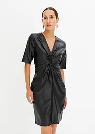 Lederimitat-Kleid, bonprix