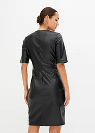 Lederimitat-Kleid, bonprix