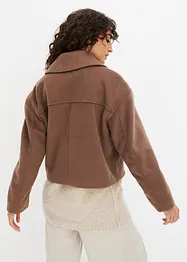 Kurze Cabanjacke in Wolloptik, bonprix