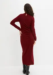 Robe en jersey froncée, bonprix