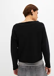 Pull et top (ens. 2 pces.), bonprix