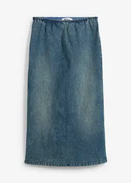 Jupe longue en jean extensible, bonprix