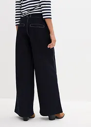 Wide Leg Jeans High Waist, Stretch, bonprix