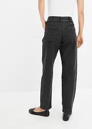 Barrel-Jeans, Mid Waist, bonprix