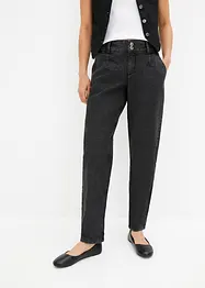 Barrel-Jeans, Mid Waist, bonprix