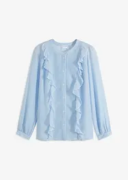 Bluse mit Volants, bonprix