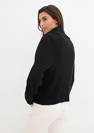 Strickjacke mit Reißverschluss, bonprix