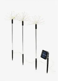 Solar Gartenstecker Sterne (3er Pack), bonprix