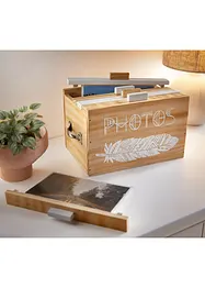 Fotoaufbewahrungsbox aus Holz, bonprix
