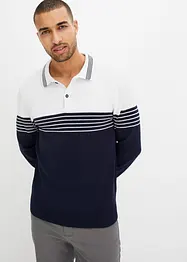 Pull à col polo, bonprix