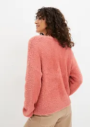 Softe Strickjacke mit Schmuckknöpfen, bonprix