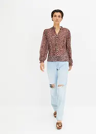 Bluse mit Rüschen, bonprix