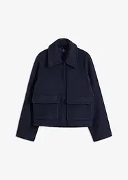 Übergangs-Teddyjacke aus Bouclé, bonprix