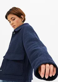 Übergangs-Teddyjacke aus Bouclé, bonprix