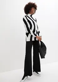 Pantalon Flare à taille élastiquée, bonprix