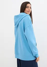 Oversized Sweatjacke mit Kapuze, bonprix