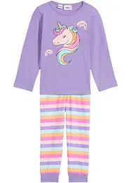 Mädchen Pyjama mit Bio-Baumwolle (2-tlg. Set), bonprix