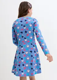 Robe fille à manches longues en jersey de coton, bonprix