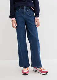 Jeans mit Kettendetail, Wide Leg, bonprix