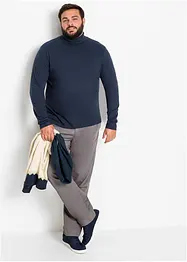 Rollkragen-Langarmshirt aus reiner Bio-Baumwolle, bonprix