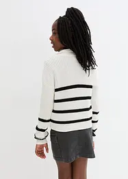 Pull en maille fille à col polo, bonprix