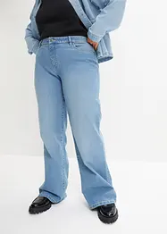 Jean large taille mi-haute, extensible, bonprix