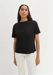T-Shirt aus reiner schwerer Bio-Baumwolle, bonprix
